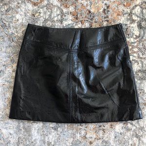 High line black pleather size medium